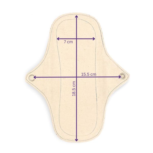 Pantyliners Without Leakproof Layer - Natural Organic - Image 3