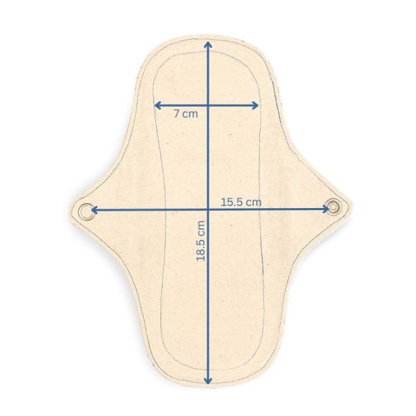 Pantyliners with Leakproof Layer- Natural Organic - Image 3