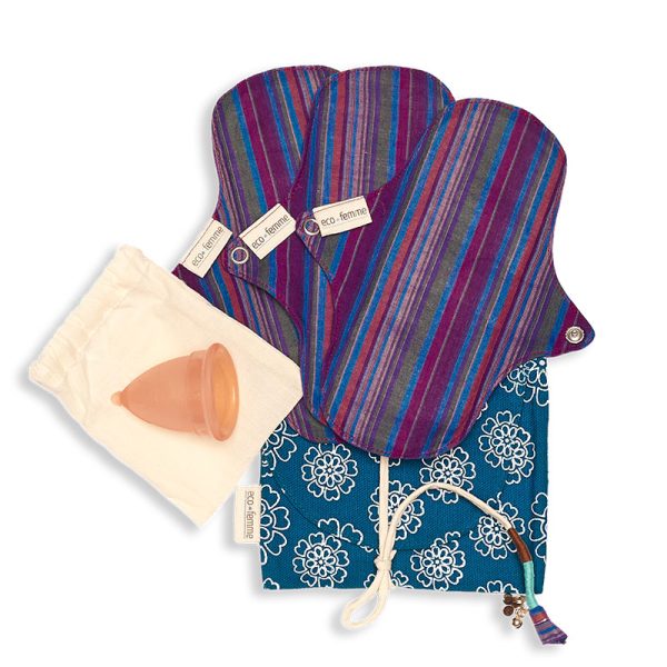 She Cup Pantyliner Kit with Leak Proof Layer